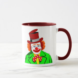 EMBRACE YOUR CLOWN, Clown Ceramic Mug