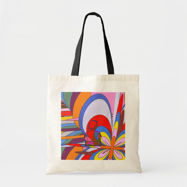 Embrace Your Colours Tote Canvas Bag (Front)