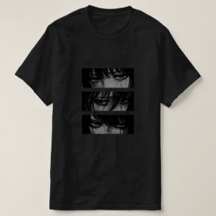 Embrace your edgy side with this dark anime aesthe T-Shirt
