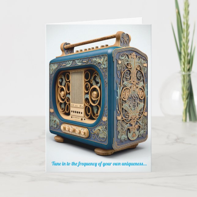 Embrace your individuality   card (Front)