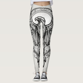 "Embrace Your Inner Eagle" Leggings
