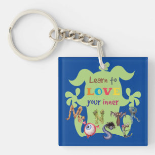 Embrace your inner monster  key ring
