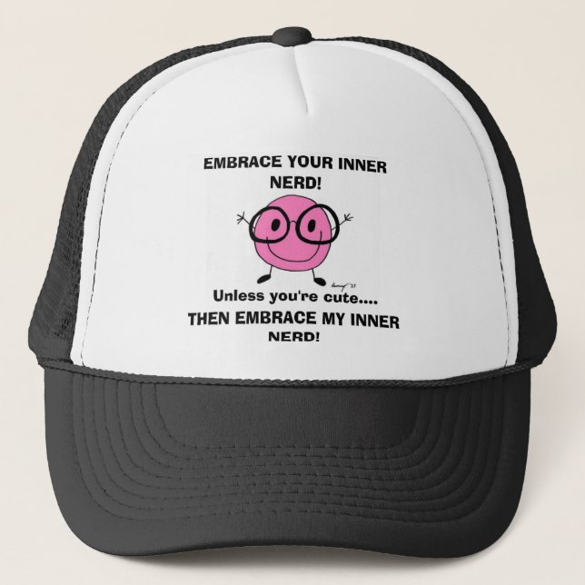 EMBRACE YOUR INNER NERD Hat (Front)