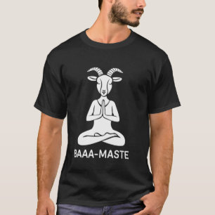 Embrace Your Inner Peace With Baaa Maste Goat Yoga T-Shirt