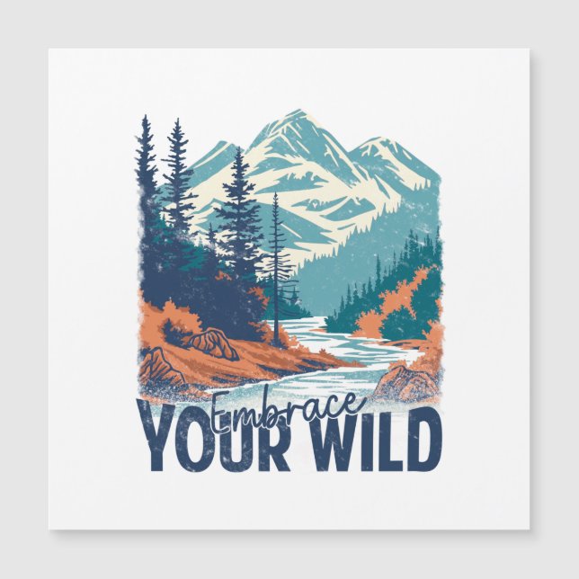 Embrace  Your Wild – Nature Adventure (Front)