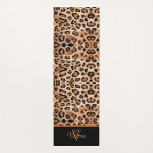 Embrace Your Wild Side with a Leopard Print  Yoga Mat