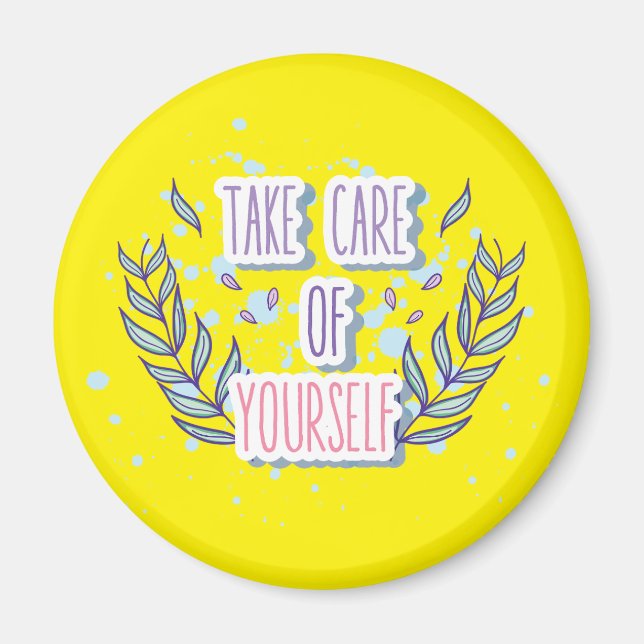 Embrace Yourself Positive Design  Magnet (Front)