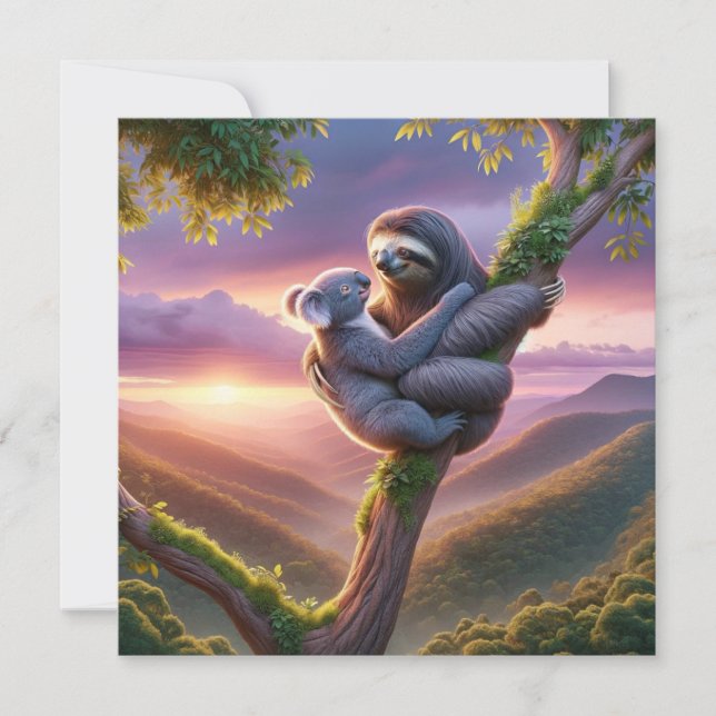 Embraces of the Wild Holiday Card (Front)