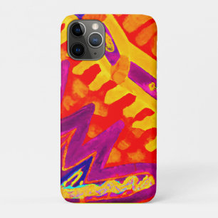 Embracing Colourful Pattern Design iPhone 11 Pro Case