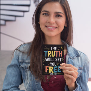 Embracing Freedom: The Truth Will Set You Free Postcard