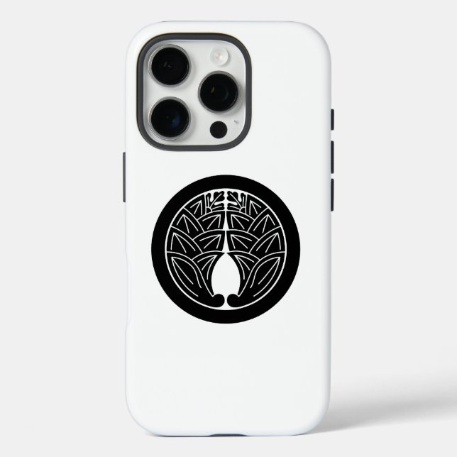 Embracing Japanese gingers in a circle Case-Mate iPhone Case (Back)