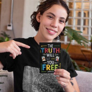 Embracing Liberation: The Truth Unveiled Postcard