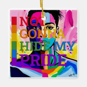 Embracing My Authenticity Ornament