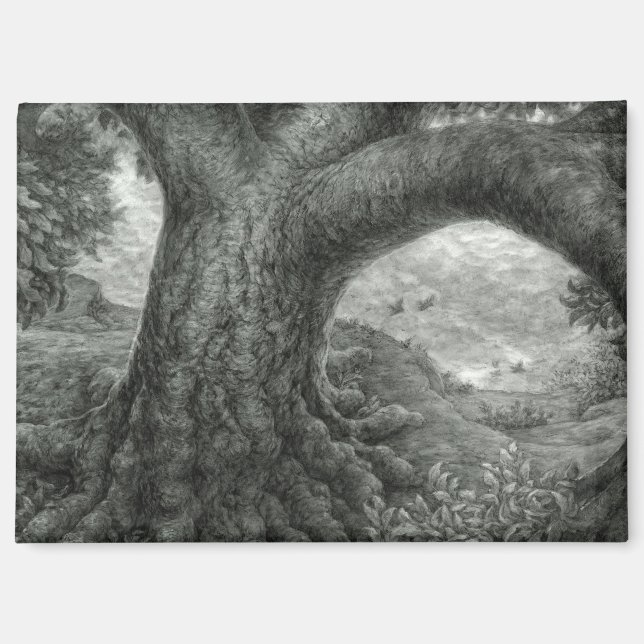 Embracing Risk Tree Magnet (Front)