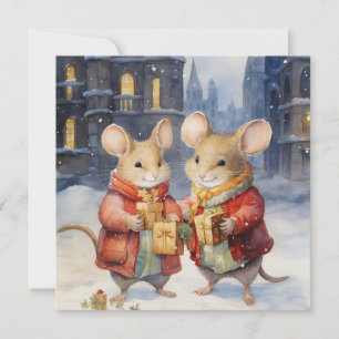 Embracing the Giving of Christmas Holiday Card