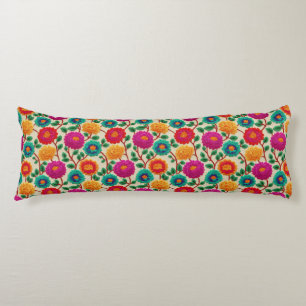 Embroider Garden Room Makeover Western Memory Foam Body Cushion