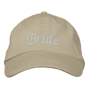 Embroider Gifts Bride Hat   Cap