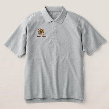 Embroidered Basic Polo T-shirt