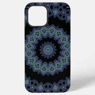 Embroidered beads pattern iPhone 12 pro max case
