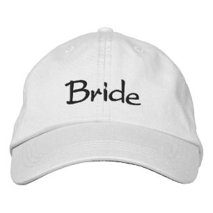 Embroidered Bride Cap