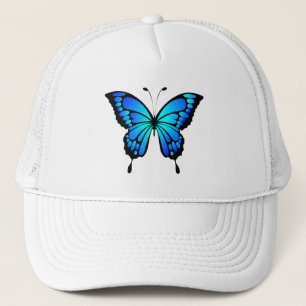 Embroidered Butterfly Bucket Hat