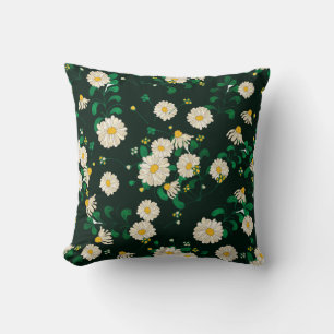 Embroidered children's drawing imitation. cushion