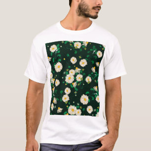 Embroidered children's drawing imitation. T-Shirt