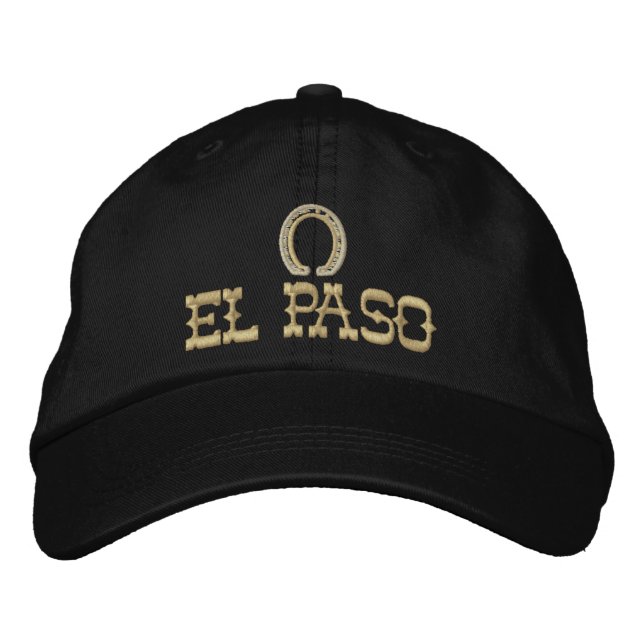 Embroidered El Paso Cap (Front)