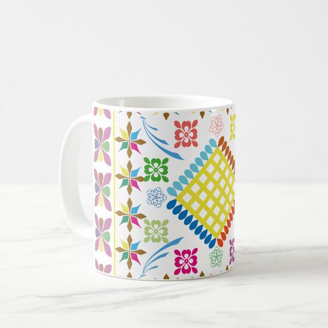 Embroidered Essence Coffee Mug (Front Left)
