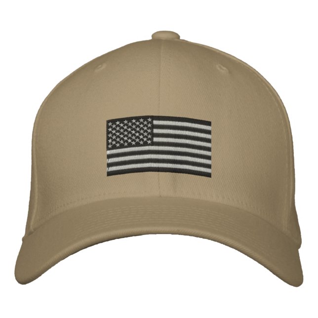 Embroidered Flag Hat (Front)