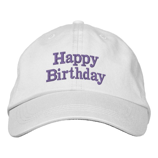 Embroidered Hat, Alternative Apparel Basic Adjusta Embroidered Hat (Front)