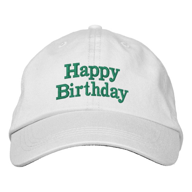 Embroidered Hat, Alternative Apparel Basic Adjusta Embroidered Hat (Front)