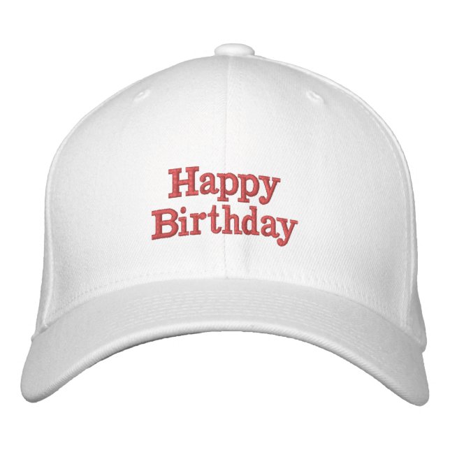 Embroidered Hat, Alternative Apparel Basic Adjusta Embroidered Hat (Front)