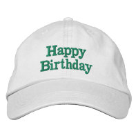Embroidered Hat, Alternative Apparel Basic Adjusta