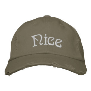 Embroidered Hat - Personalized Christmas Nice