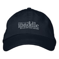 Embroidered ipaddle Cap