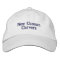 Embroidered Khaki Navy Lettering PERSONALIZE NAME