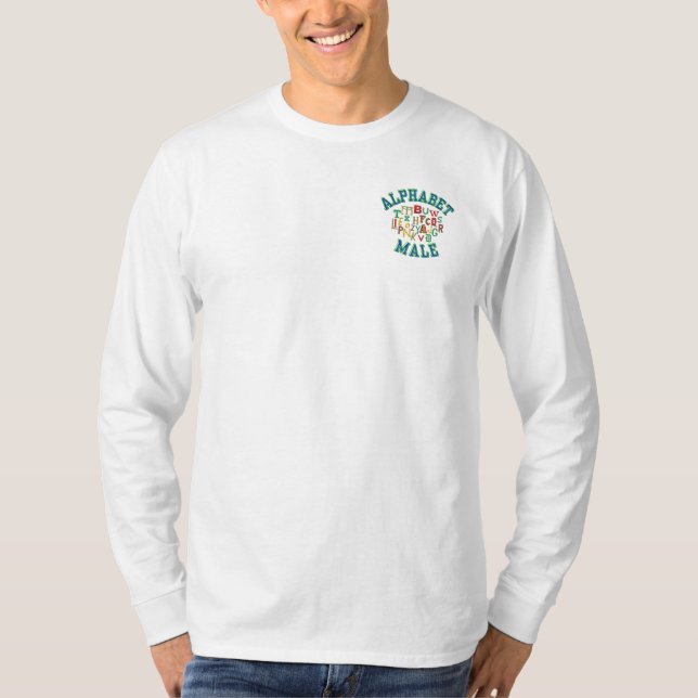 Embroidered-look T-Shirt (Front)