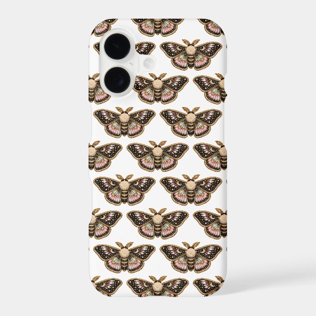 Embroidered Moth (Back)