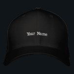 Embroidered Name Cap<br><div class="desc">Embroidered your name or something else on a cap.</div>