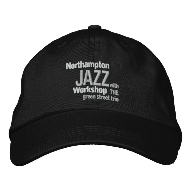 Embroidered Northampton Jazz Workshop Cap (Front)