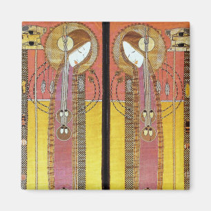 Embroidered Panels by Margaret Macdonald Magnet