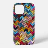 Embroidered seamless geometric pattern. Ornament E