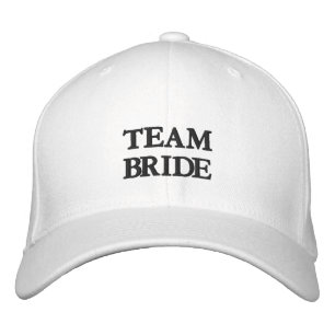 Embroidered Team Bride Bachelorette Baseball Hat