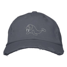 Embroidered Walrus Hat