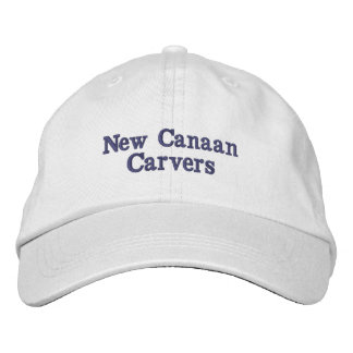 Embroidered White Navy Lettering PERSONALIZE NAME Hat