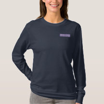 Embroidered Women's Long Sleeve T-Shirt