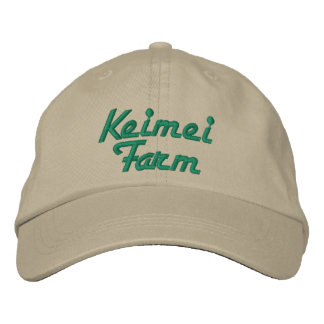 EMBROIDERY-CONTAINING CAP