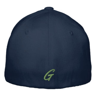 Embroidery Monogram Letter G  Embroidered Hat