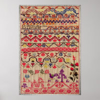 Embroidery sampler